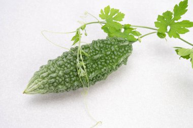 Acı kavun, acı kabak, sarmaşıklı, gri yapraklı kabak. Sağlıklı yemek.