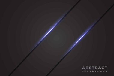 soyut mavi ışıklar koyu gri metalik tasarım modern lüks fütüristik arkaplan çizimi