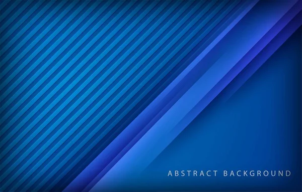 Modernes Blaues Abstraktes Hintergrundkonzept Mit Geometrischer Und Metallischer Textur Eps — Stockvektor