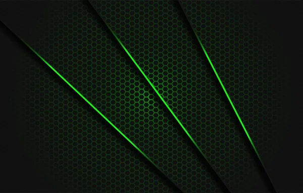 Soyut kırmızı / koyu gri üçgen. Altıgen ağ desenli kırmızı çizgi. Modern lüks fütüristik arka plan çizimi..