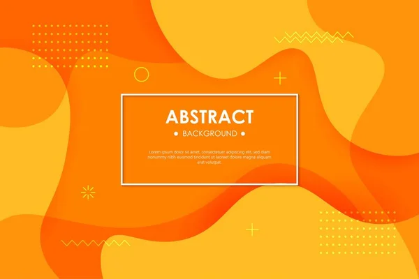 Dinamik turuncu desenli arka plan tasarımı. Turuncu renkli. EPS10 Vektör arkaplanı.