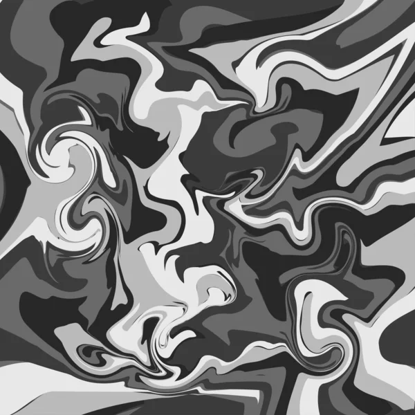 Fließende Kunsttextur Hintergrund Mit Abstrakter Mischfarbe Wirkung Flüssiges Acrylbild Das — Stockvektor