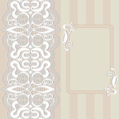 arka plan, dantelli çerçeve kenarlığı desen, düğün davetiye kartı tasarımı