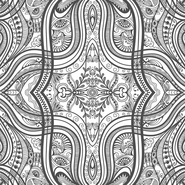 Textura transparente en blanco y negro. Patrón geométrico vectorial — Archivo Imágenes Vectoriales