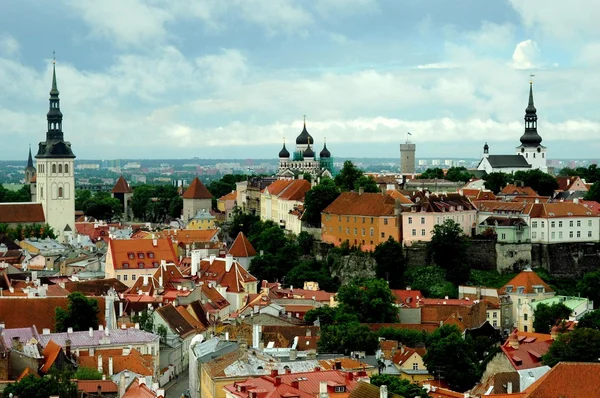 Tallinn üzerinden görünüm