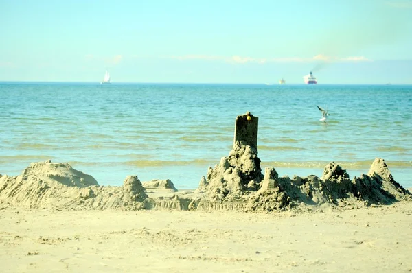 Kumdan kale Baltık kıyısında, Tallinn