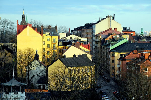 Stockholm district Sodermalm, Sweden