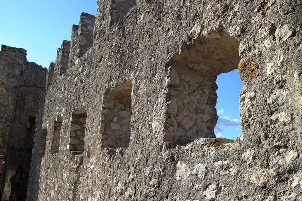 Santo Stefano Sessanio Italien 2020 Rocca Calascio Der Nähe Der — Stockfoto