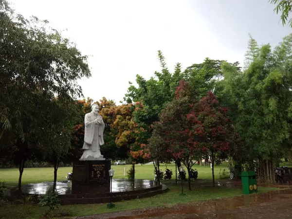 Jakarta Indonésie Úterý Prosince 2020 Laksamana Nebo Admirál Cheng Socha — Stock fotografie