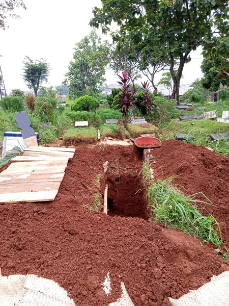 Editorial East Jakarta Indonésia Datuk Merrah Merah Julho 2021 Liang — Fotografia de Stock