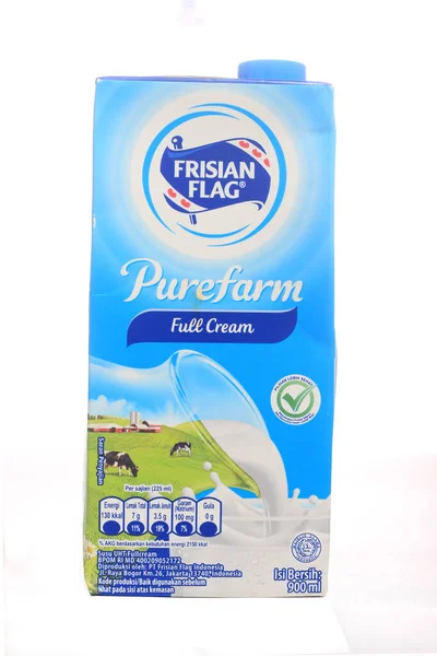 Editorial Use Only July 2021 Frisian Flag Milk Uht East — Zdjęcie stockowe