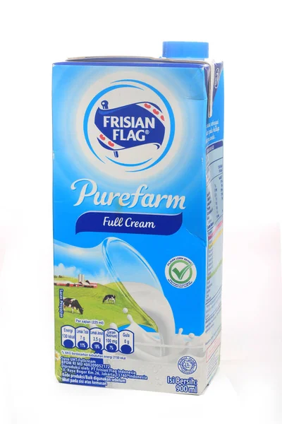 Editorial Use Only July 2021 Frisian Flag Milk Uht East — Zdjęcie stockowe