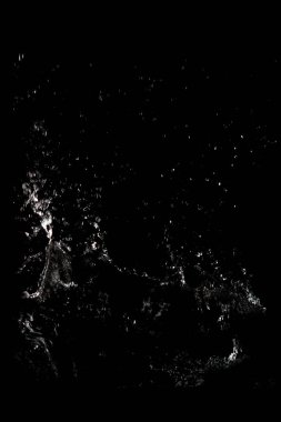 High Speed Water Splash or splat at Black background, for your design elemen