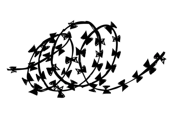 Dikiş Bukleli Kablo 'nun vektör çizimi