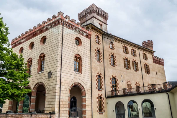 Centro Barolo Con Edificios Históricos Flores — Foto de Stock