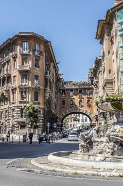  Roma 'nın Copped bölgesinde güzel evler