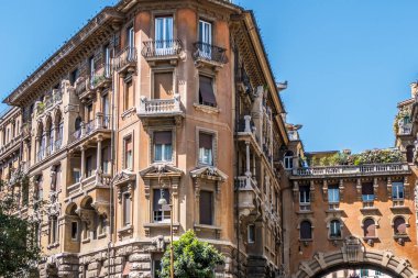  Roma 'nın Copped bölgesinde güzel evler