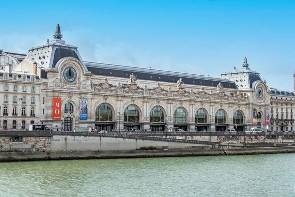 París Francia 2018 Fachada Del Museo Orsay París —  Fotos de Stock