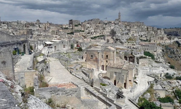 Krajina Historického Centra Města Matera — Stock fotografie