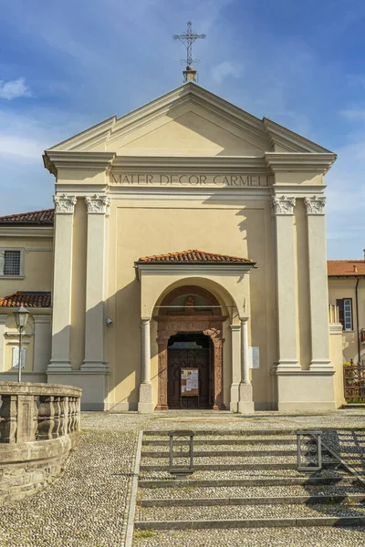 Den Vackra Kyrkan Carmine Luino — Stockfoto