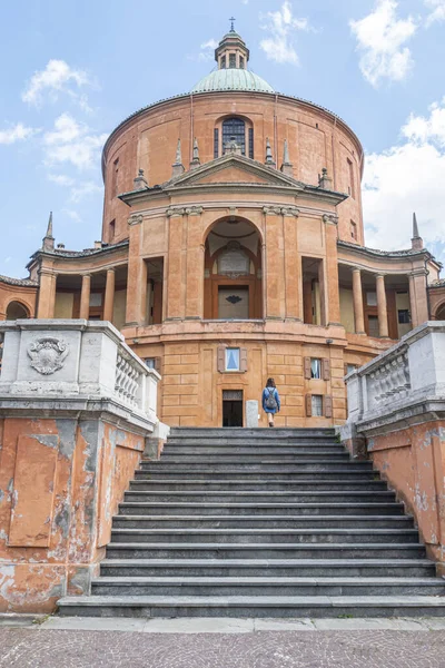 Piękne Sanktuarium Madonny San Luca — Zdjęcie stockowe