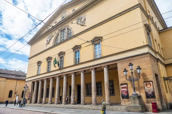 Parma Italia 2021 Famoso Teatro Regio Parma —  Fotos de Stock