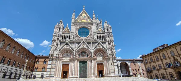 Hermosa Catedral Siena — Foto de Stock