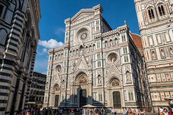 Floransa Talya 2021 Floransa Katedrali Giotto Nun Çan Kulesi — Stok fotoğraf