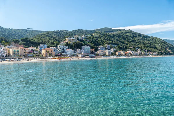 Laigueglia Ιταλία 2021 Όμορφη Παραλία Της Laigueglia — Φωτογραφία Αρχείου