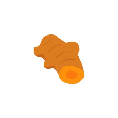 Beyaz arkaplanda izole edilmiş zerreciksel kesim vektör illüstrasyonu