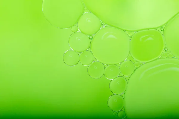 Gotas Aceite Una Superficie Agua Resumen Antecedentes —  Fotos de Stock