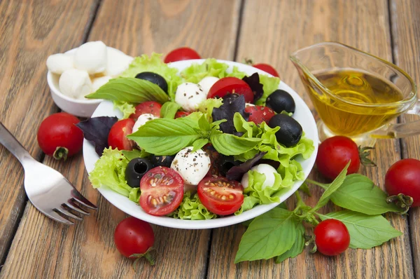 Un'insalata Caprese — Foto Stock