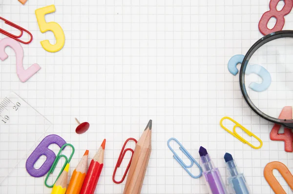 Bir okul malzemeleri