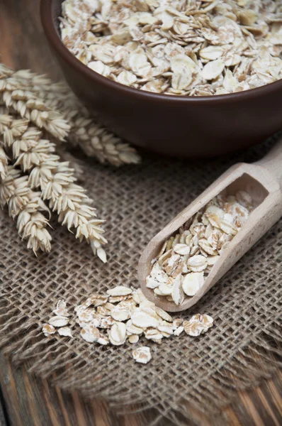 Copos de avena — Foto de Stock