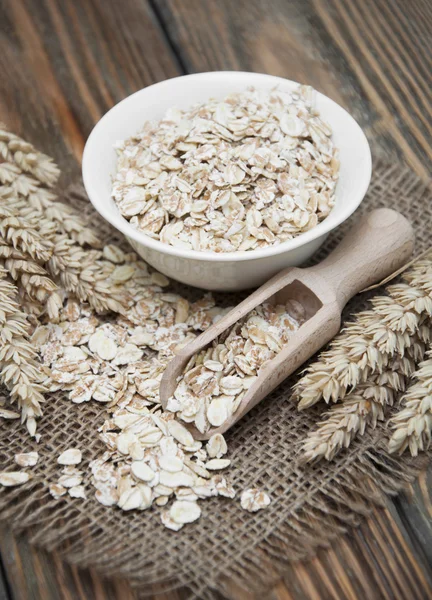 Copos de avena — Foto de Stock