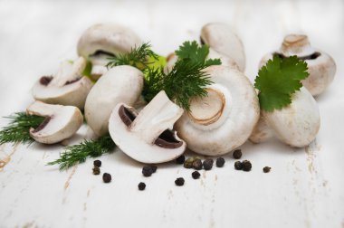 champignon mantarları