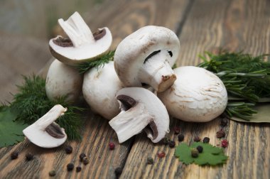 champignon mantarları