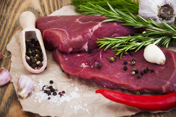 Beef steak — Stock Photo, Image