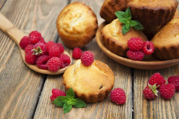 En hjemmelaget muffins – stockfoto