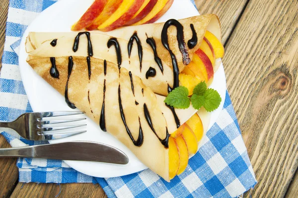 A Homemade crepes — Stock Photo, Image