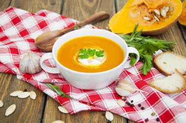 Balkabağı çorbası