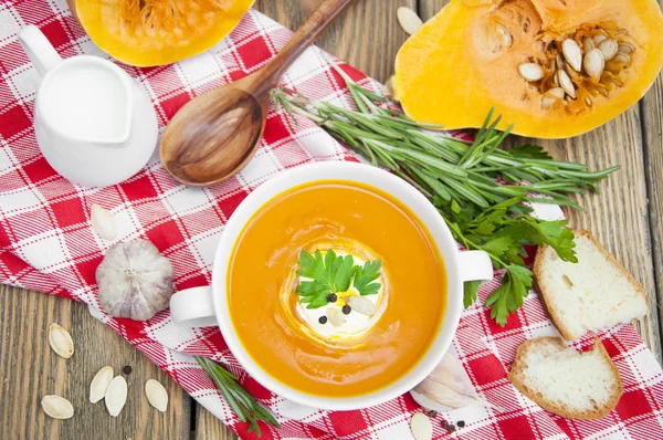 Balkabağı çorbası