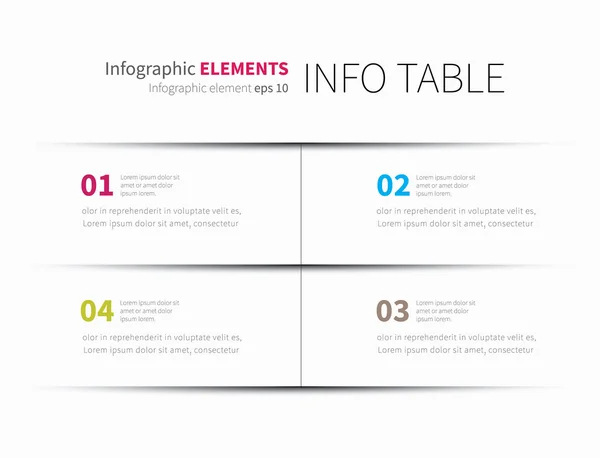 infographics tablo arka planı