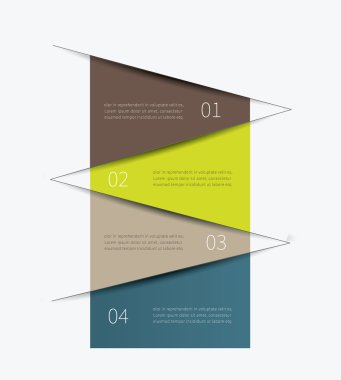 vektör Infographic tablosu