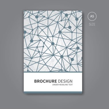 vektör broşür tasarım şablonu