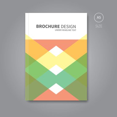 vektör broşür el ilanı şablonu kitap tasarımı için