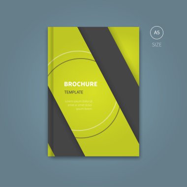 iş el ilanı broşür şablonu kitap için