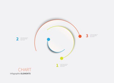 basit Infographic satırları