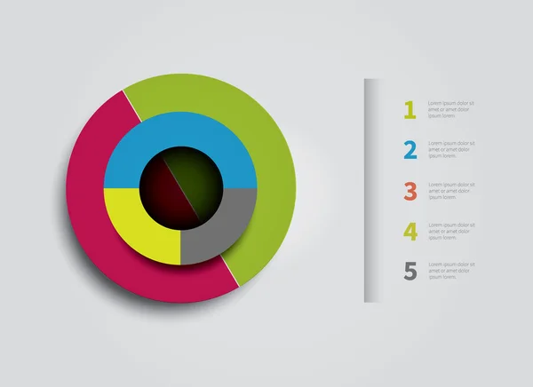 düz tasarım grafik seçenekleri ile