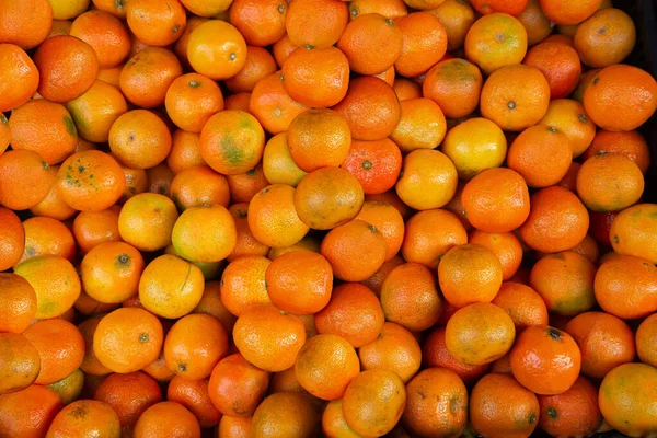 Fotografía Alta Calidad Naranjas Vista Superior Naranja Mandarín — Foto de Stock